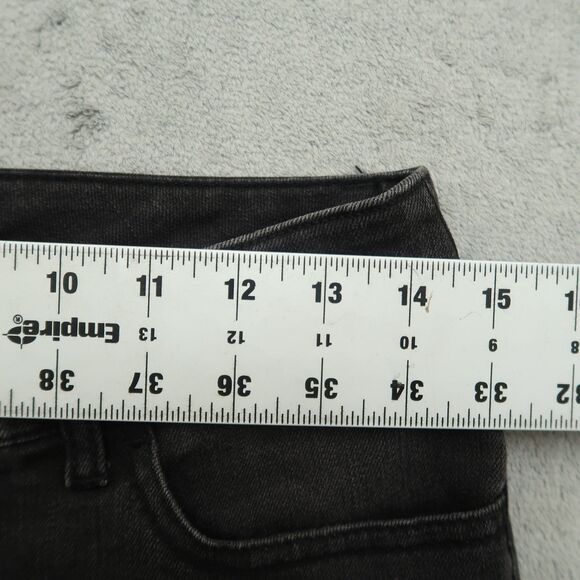 Chico's Jeans Gray Mid-Rise Straight - Picture 4 of 16